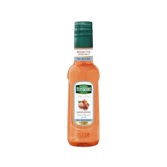MATHIEU TEISSEIRE HAZELNUT ZERO 0,25 L ORZECH LASKOWY BUTELKA SZKLANA