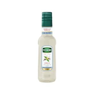 MATHIEU TEISSEIRE VANILLA ZERO 0,25 L WANILIA BUTELKA SZKLANA