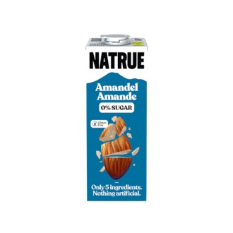 NATRUE ALMOND DRINK 0% SUGAR 1L