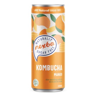 NEXBA KOMBUCHA MANGO  0,33 L PUSZKA KAUCJA