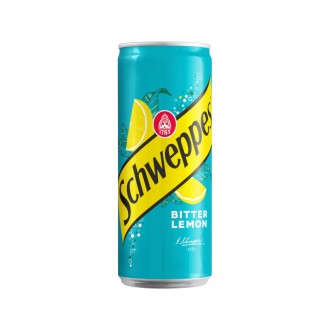 SCHWEPPES BITTER LEMON 0,33 L PUSZKA SLEEK