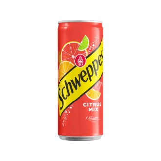 SCHWEPPES CITRUS MIX 0,33 L PUSZKA SLEEK