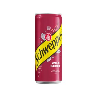 SCHWEPPES WILD BERRY 0,33 L PUSZKA SLEEK