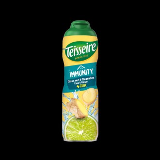 TEISSEIRE BENEFIT RANGE IMMUNITY LIME GINGER 0,6 L BIDON