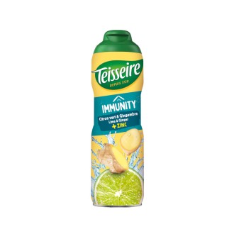 TEISSEIRE BENEFIT RANGE IMMUNITY LIME GINGER 0,6 L BIDON
