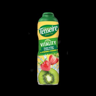 TEISSEIRE BENEFIT RANGE VITALITY STRAWBERRY KIWI 0,6 L BIDON