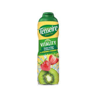 TEISSEIRE BENEFIT RANGE VITALITY STRAWBERRY KIWI 0,6 L BIDON