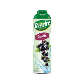 TEISSEIRE BLACKCURRANT 0,6 L CZARNA PORZECZKA BIDON