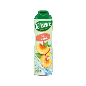 TEISSEIRE PEACH 0,6 L BRZOSKWINIA BIDON